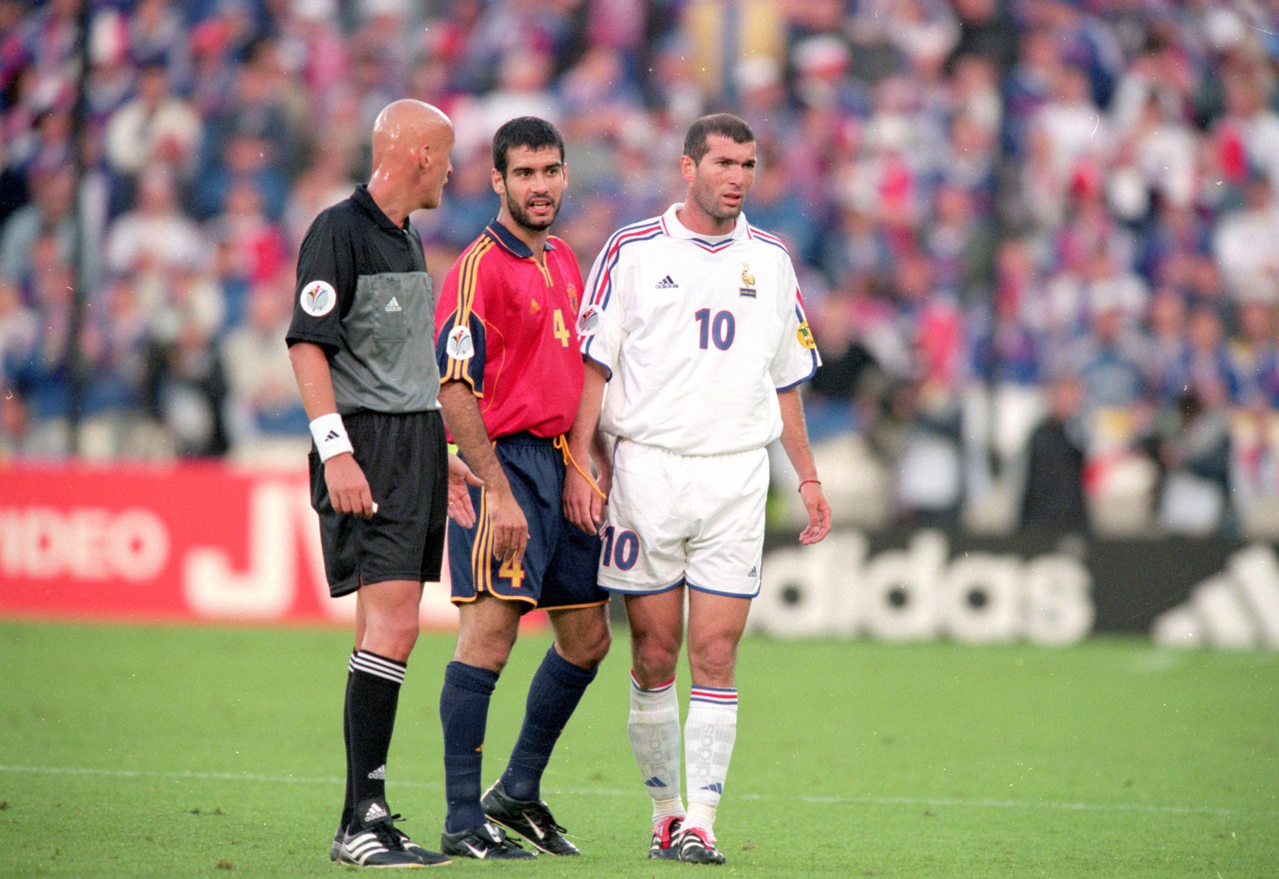 Guardiola and Zidane had gone up against each other all too rarely during their careers