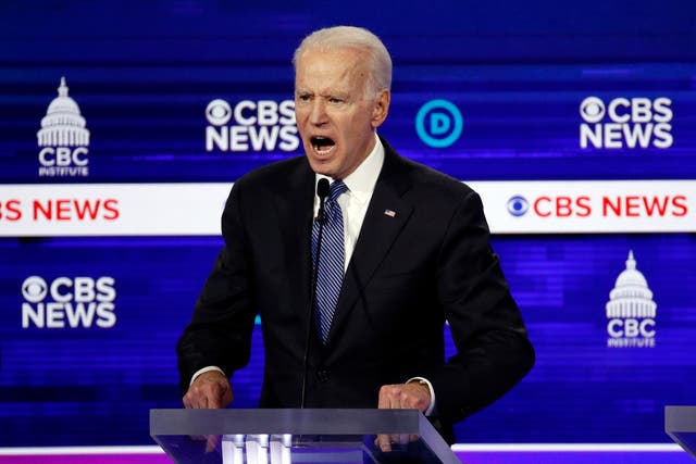 Related Video: Joe Biden cut off by television cameras while insisting his campaign was 'still alive'