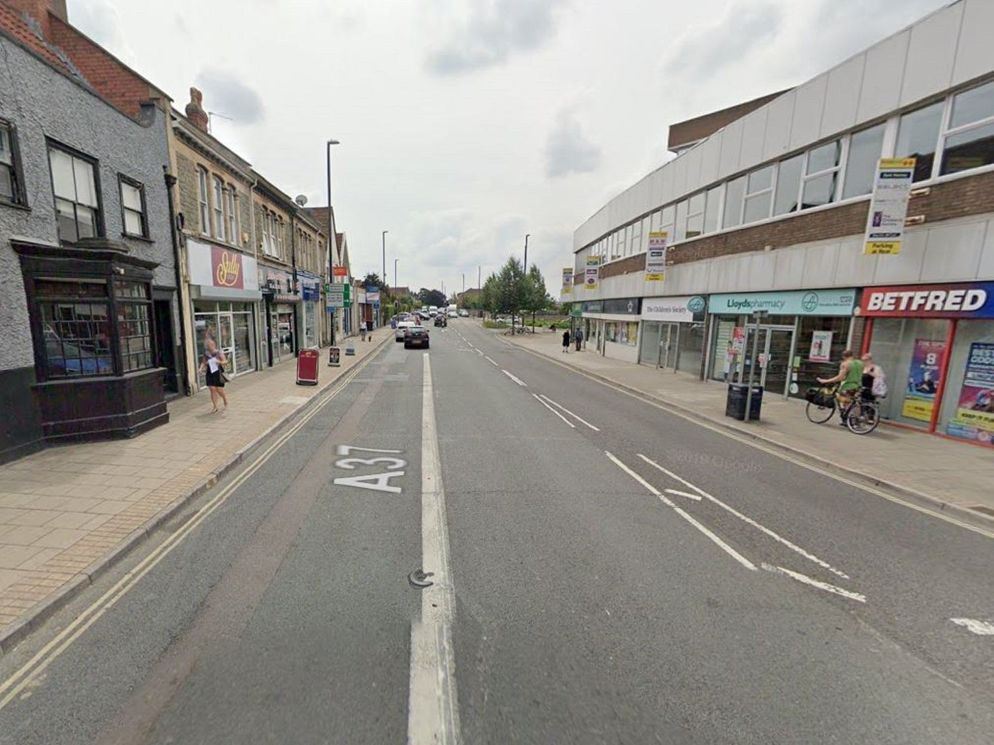 Google street view of Wells Road, in Bristol.