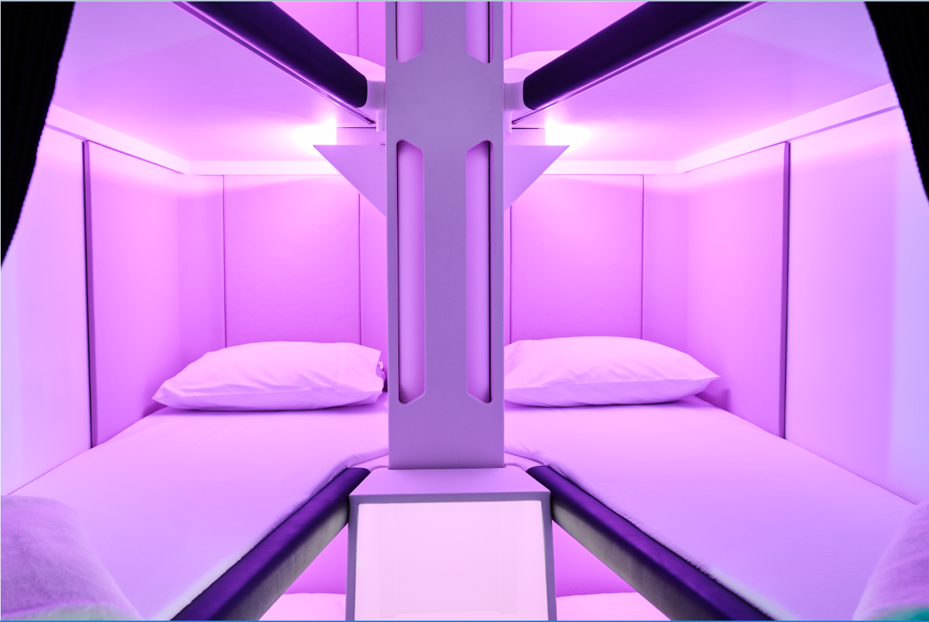 Major airline unveils &apos;game changer&apos; lie-flat bunk beds for economy
