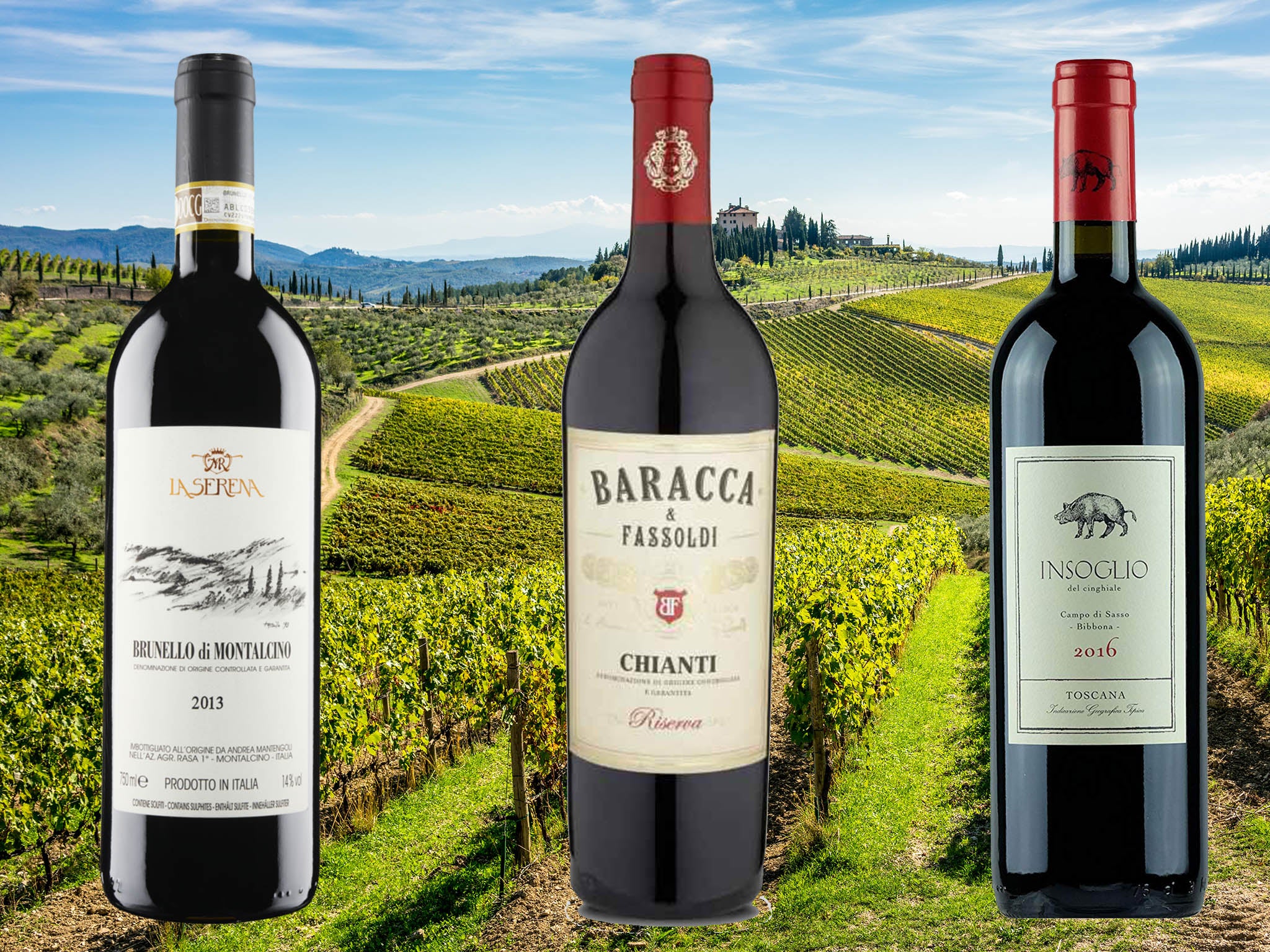 Home to some of the country's most celebrated wine, the region is best known for its reds made predominantly from sangiovese grapes