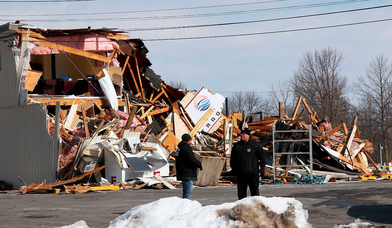 Leadership struggle in New York tribe descends into &apos;domestic terrorism&apos; as buildings bulldozed