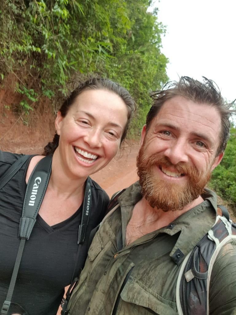 Warner and Kane in Laos