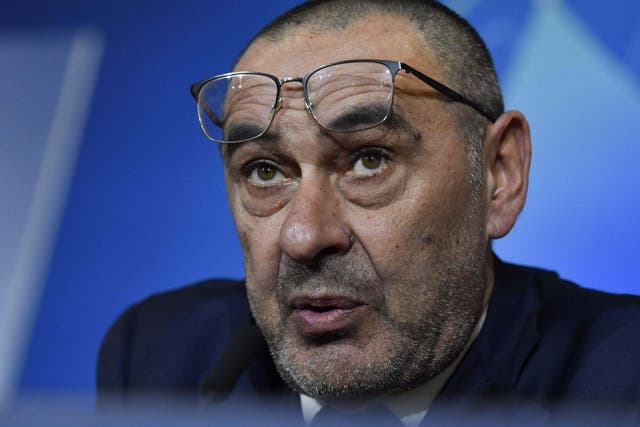 Sarri was upset after Juventus failed to receive his message