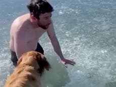 TikTok influencer nearly drowns after getting trapped under ice