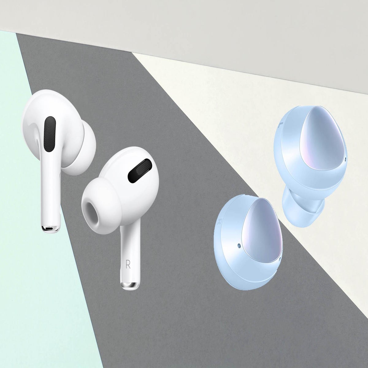 Compared: Apple's AirPods Pro vs Samsung Galaxy Buds Plus