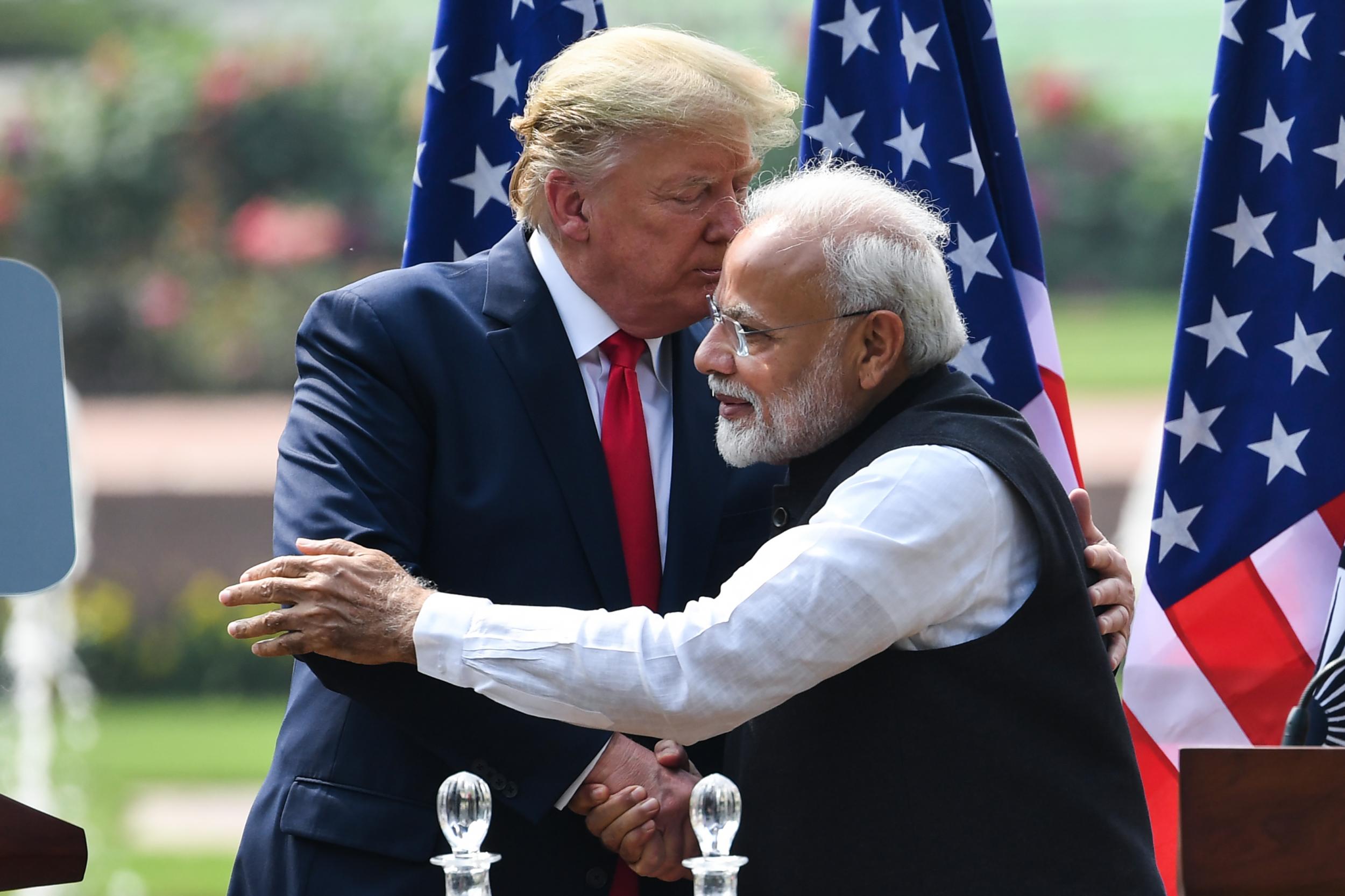 Trump and Modi have frequently heaped praise on one another