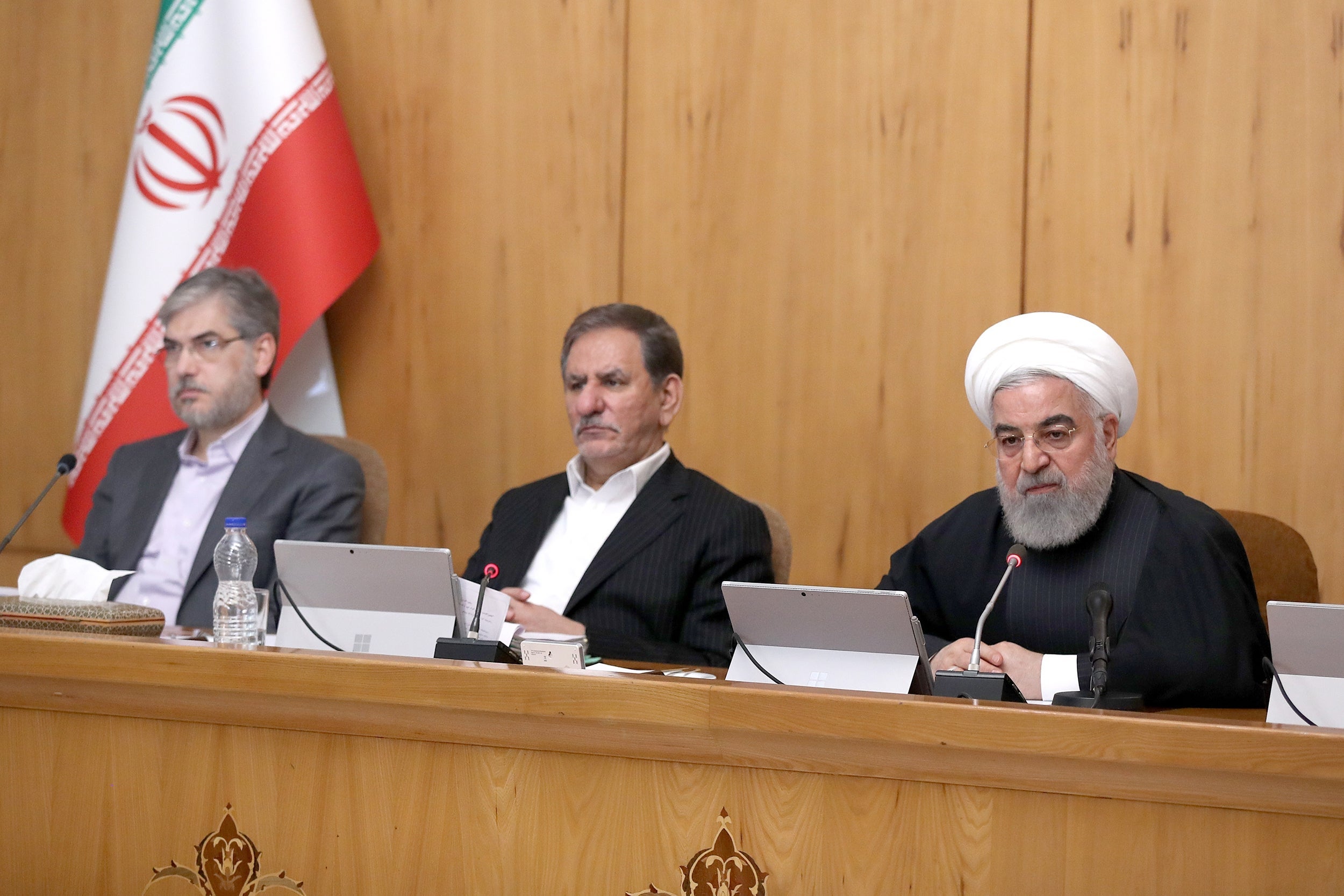 Rouhani's government has failed to deliver on promises of social and economic reform (Anadolu Agency via Getty)