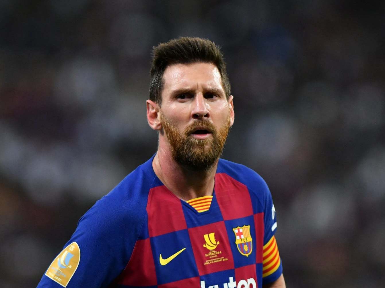 Lionel Messi has been forced to paper over the cracks at Barcelona