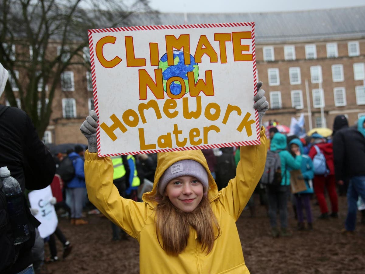 Eco-anxiety: Children are losing sleep and having bad dreams over climate change, study finds