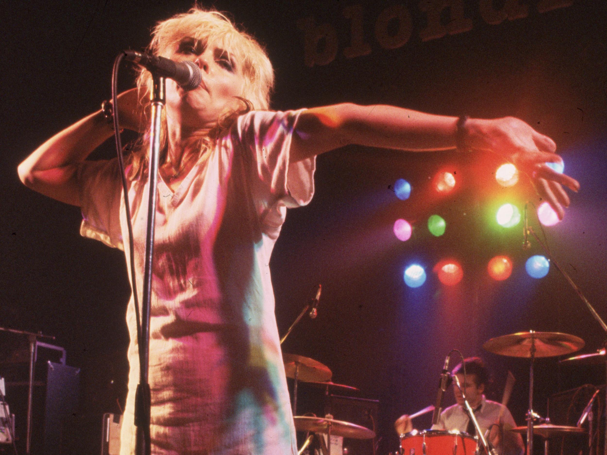 Blondie in 1977: Deborah Harry and co would in time conquer all before them