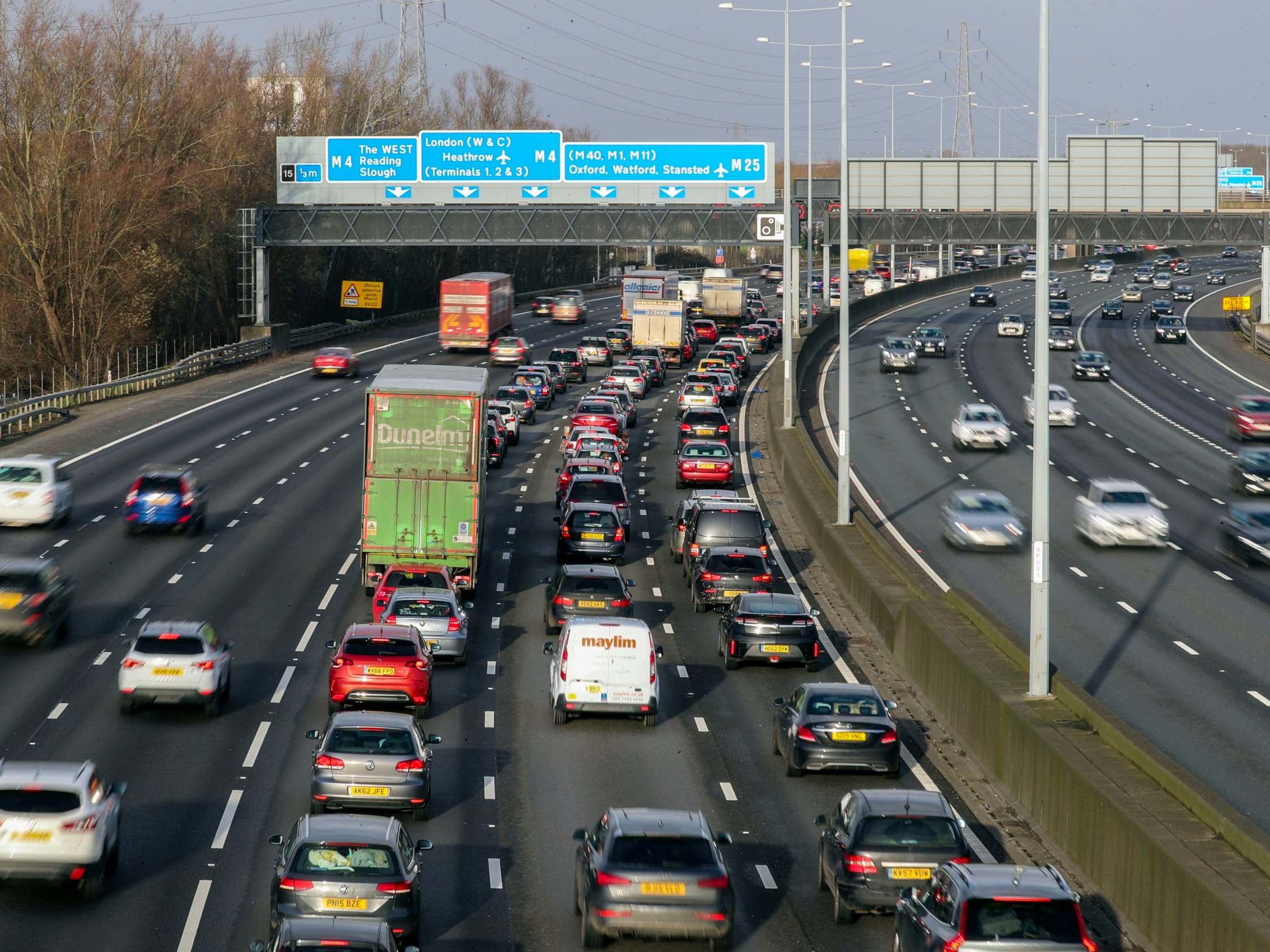 The M25 would be a quarantine boundary under the plans