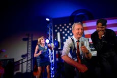 Billionaire Democrat dances to ‘Back That Azz Up’ at election rally