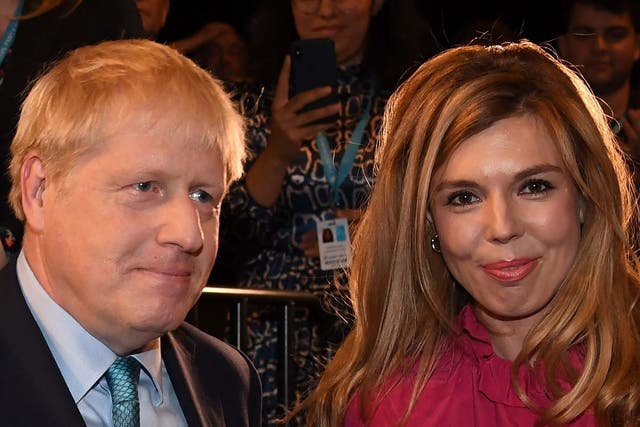 The prime minister and his partner Carrie Symonds are engaged and expecting a baby.