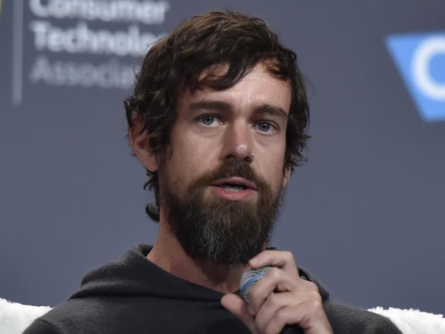 Twitter's Jack Dorsey is thought to own just two per cent of the company he co-founded
