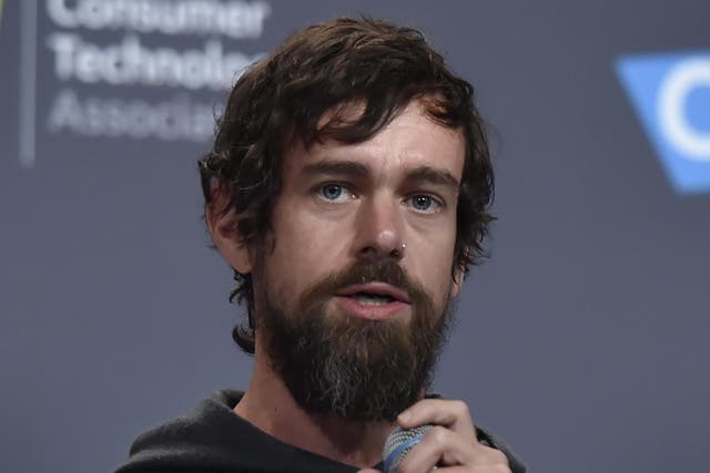 Twitter's Jack Dorsey is thought to own just two per cent of the company he co-founded