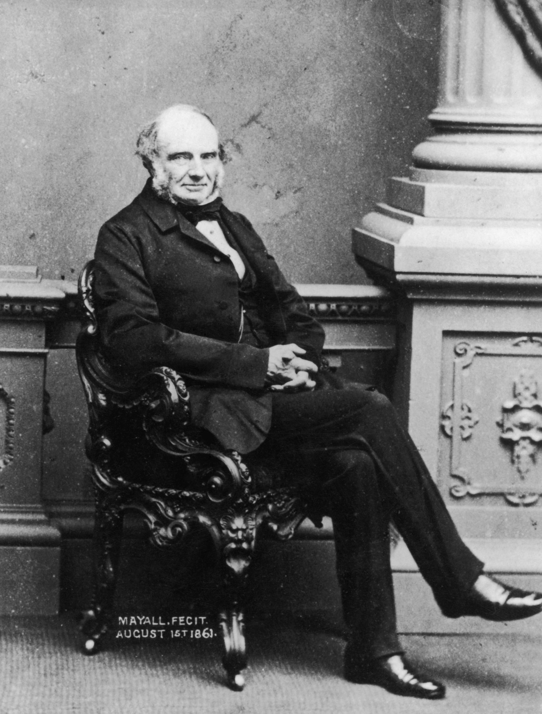 John Russell, 1st Earl Russell, pictured on 1 August 1861, between his two terms in office as prime minister