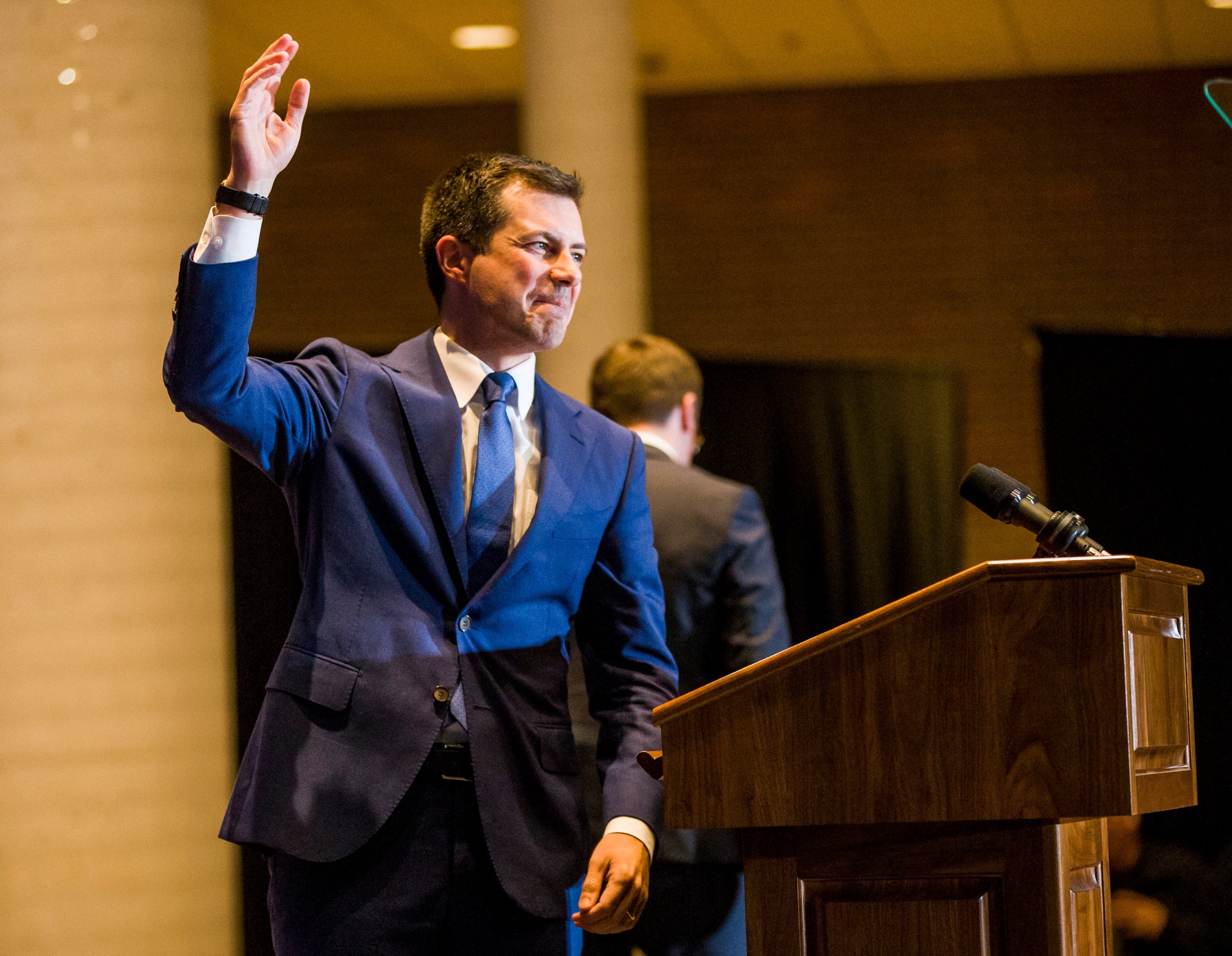 Pete Buttigieg returned to South Bend, Indiana to announce his withdrawal from the 2020 race.