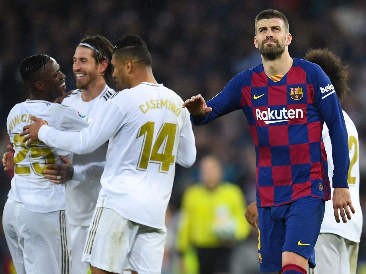 Real Madrid Vs Barcelona El Clasico Result And Report The Independent The Independent