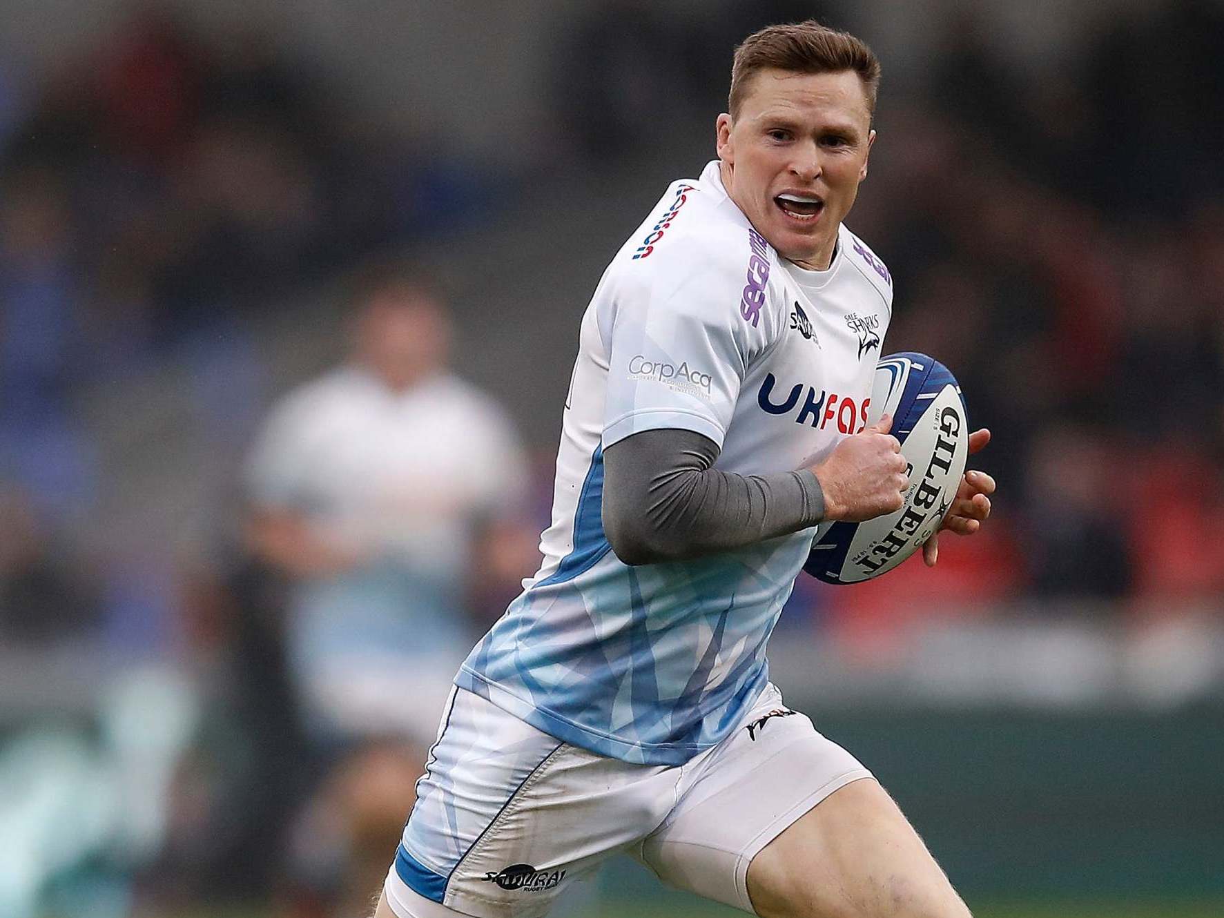 Chris Ashton has left Sale Sharks with immediate effect