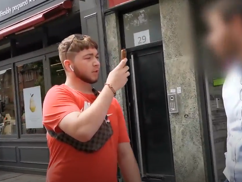 Adam Cassidy caught on camera hurling antisemitic abuse at a Jewish family