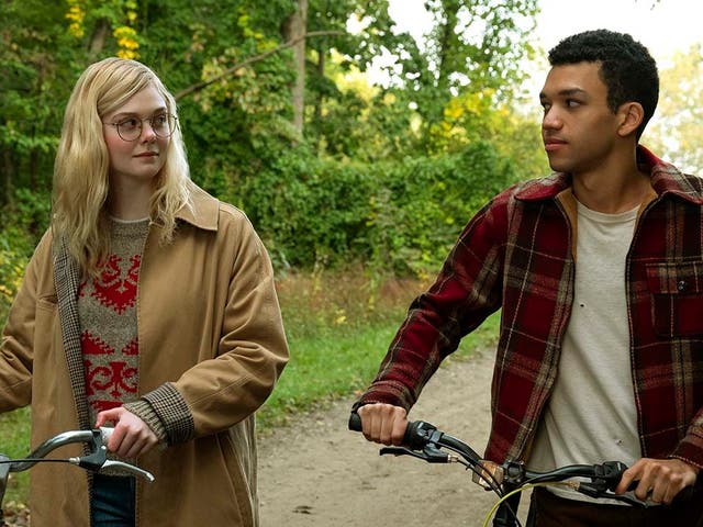 Triggering: Elle Fanning and Justice Smith in Netflix's All the Bright Places