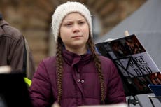 Greta Thunberg responds to cartoon depicting her being assaulted 