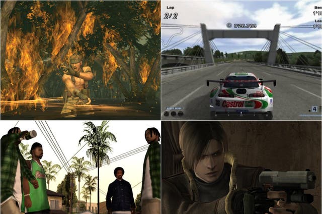 Metal Gear Solid 3: Snake Eater, Gran Turismo 4, Resident Evil 4 and Grand Theft Auto III: San Andreas were all released on PS2