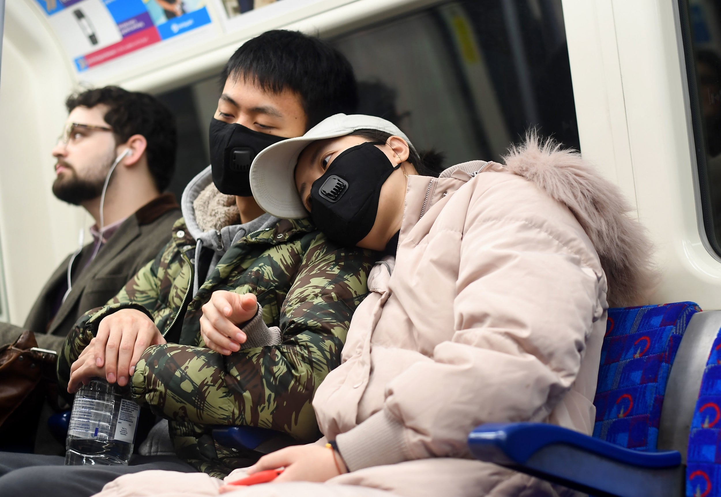 A growing number of Londoners have started wearing face masks on their commutes after doctors warned the Tube could be a 'hotbed' for coronavirus