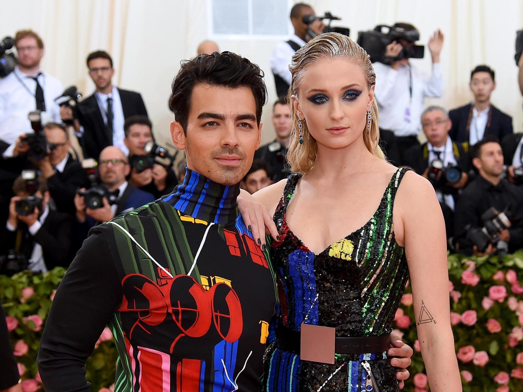 Sophie Turner and Joe Jonas attend the Louis Vuitton Womenswear News  Photo - Getty Images