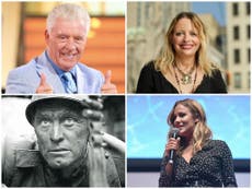 The celebrities who died in 2020