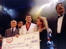 ‘The only rules? No biting and no eye gouging’: UFC’s first champion Royce Gracie on the night MMA was born