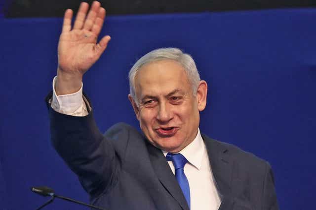 Benjamin Netanyahu is under indictment on corruption charges