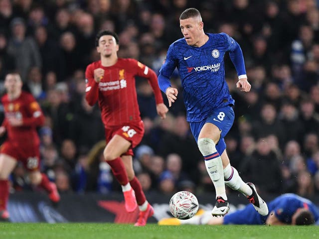Ross Barkley on route to his sensational goal