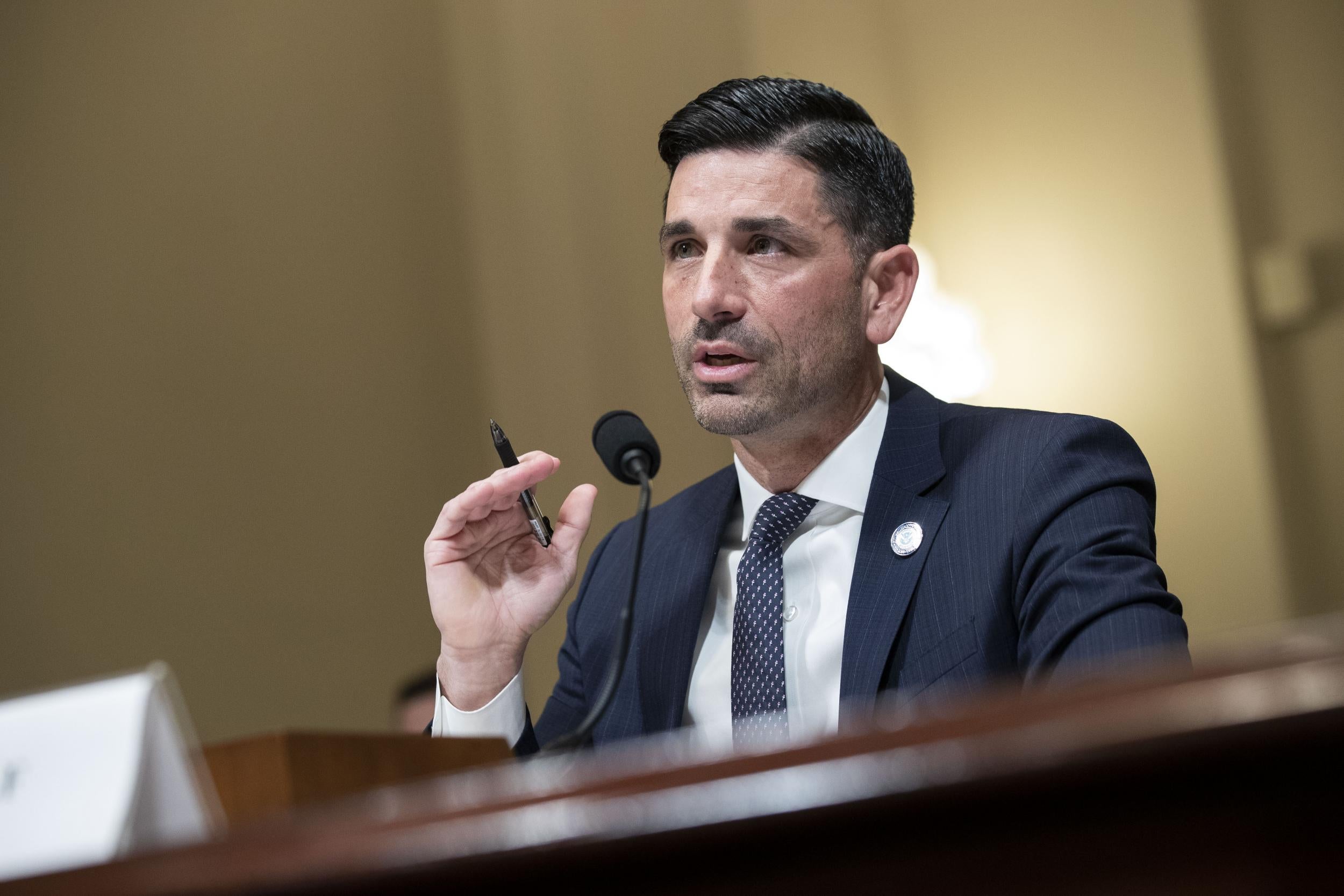 Acting Secretary of Homeland Security Chad Wolf testifies before a House Committee on Homeland Security hearing on the coronavirus and the FY2021 budget