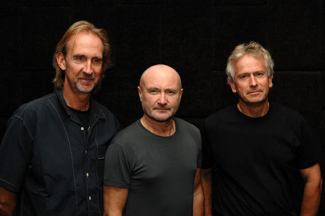 Mike Rutherford, Phil Collins and Tony Banks in 2007