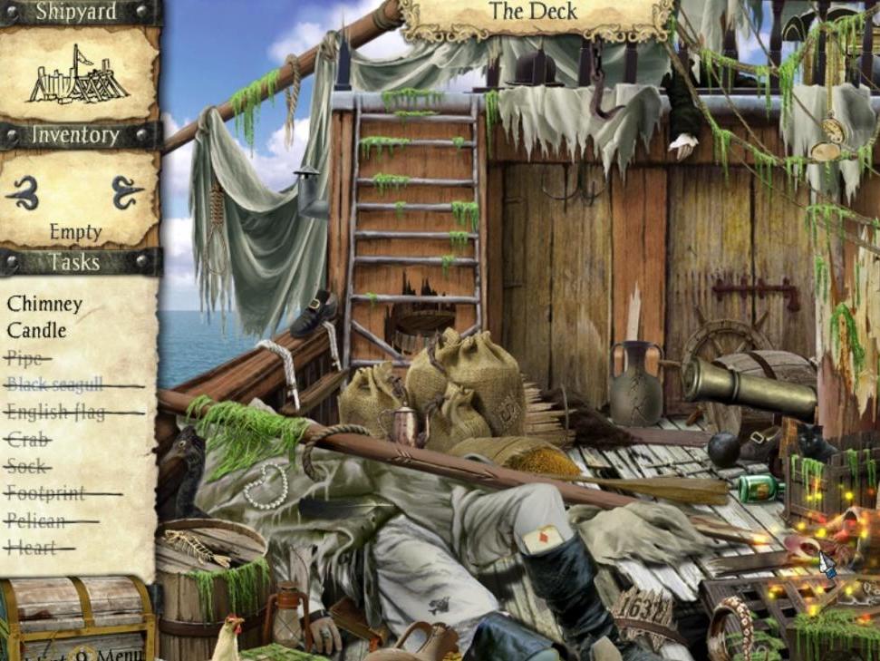 Daniel Defoe's classic castaway story is re-imagined as a point-and-click treasure hunting game