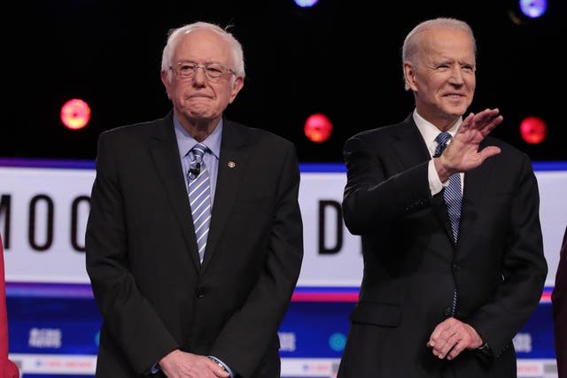 The Democratic field has narrowed to Bernie Sanders and Joe Biden competing for the party's nomination after a dramatic round of withdrawals from the race.