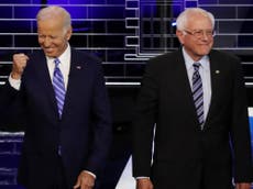 Joe Biden storms to double digit lead over Bernie Sanders in new poll