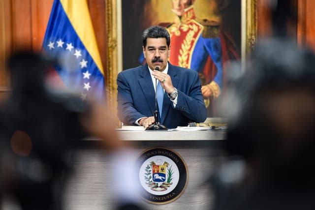 Mr Maduro was first elected in 2013