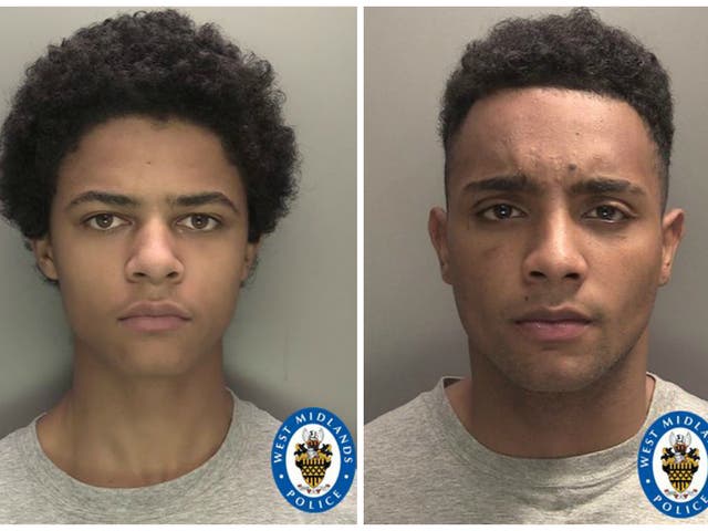 Ty Blake and Sharn Miles have been found guilty of killing James Teer in a drive-by shooting last August