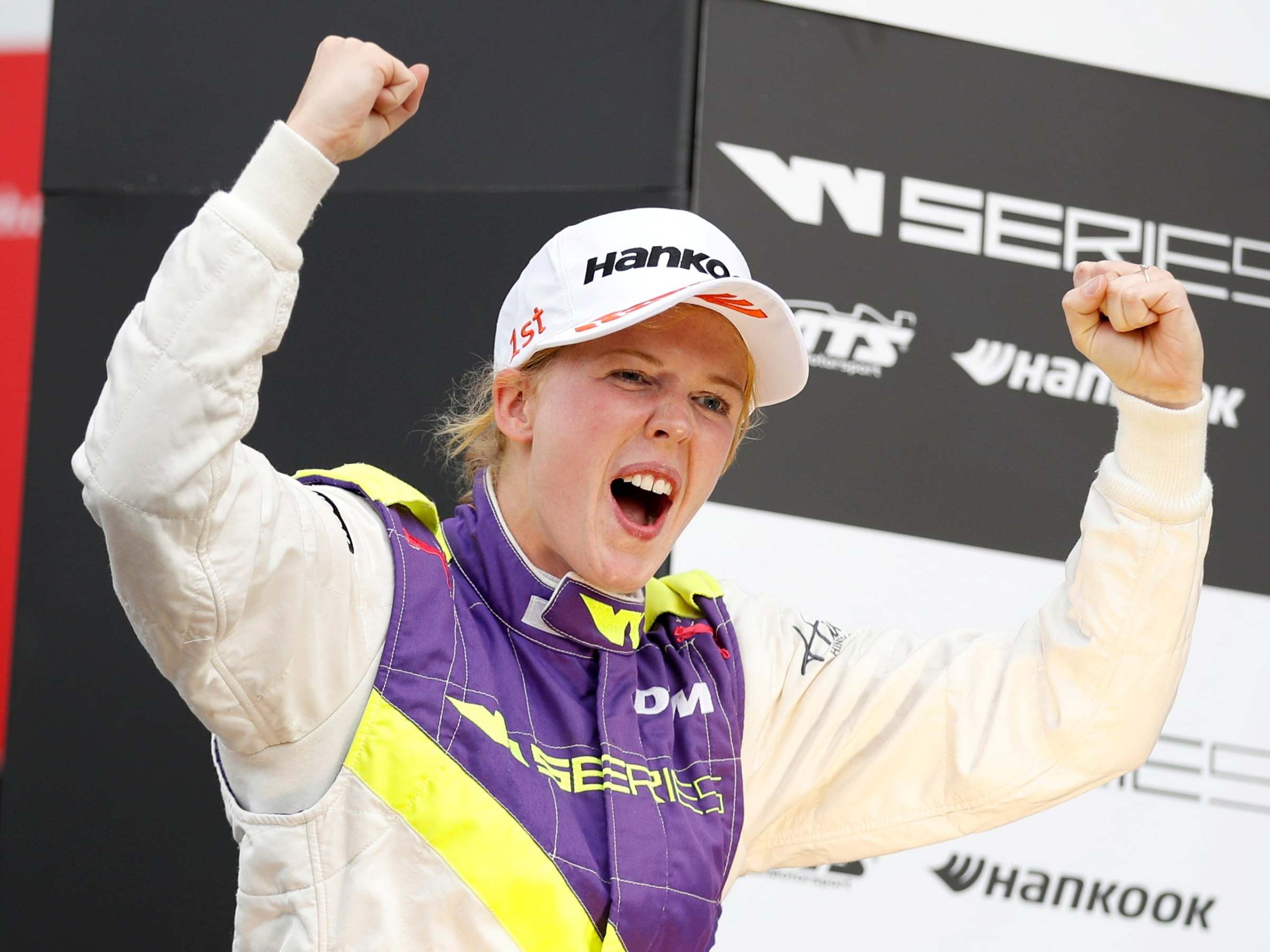 British racer Alice Powell enjoyed a successful first season in the W Series