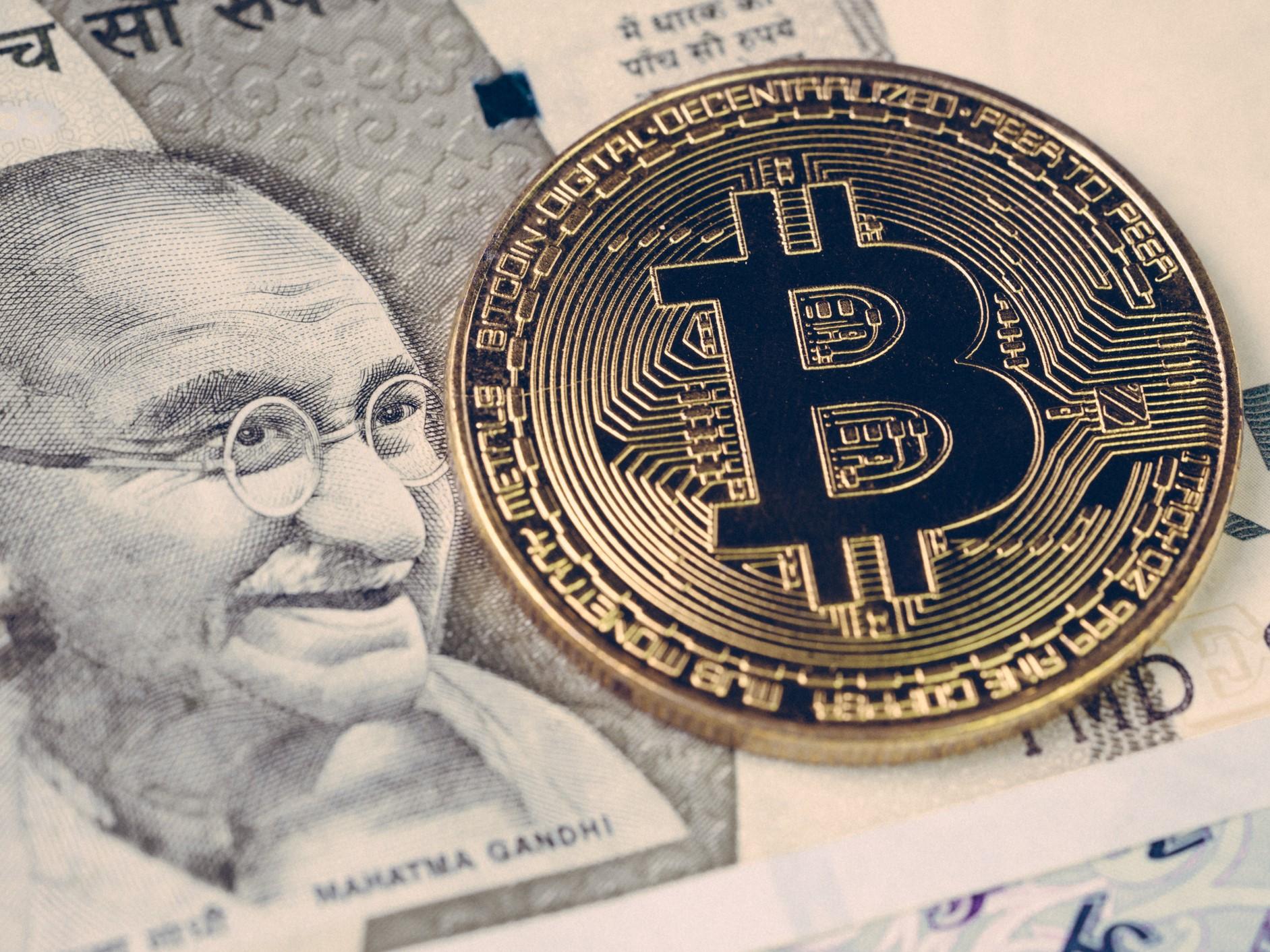 bitcoin cryptocurrency price in india