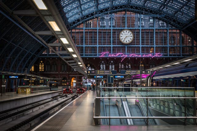 HS1 services run from London St Pancras station