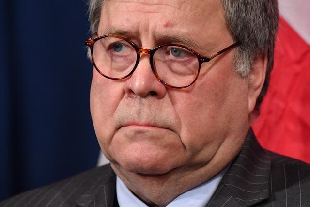 Critics of William Barr say he acts like Donald Trump's personal lawyer rather than the attorney general