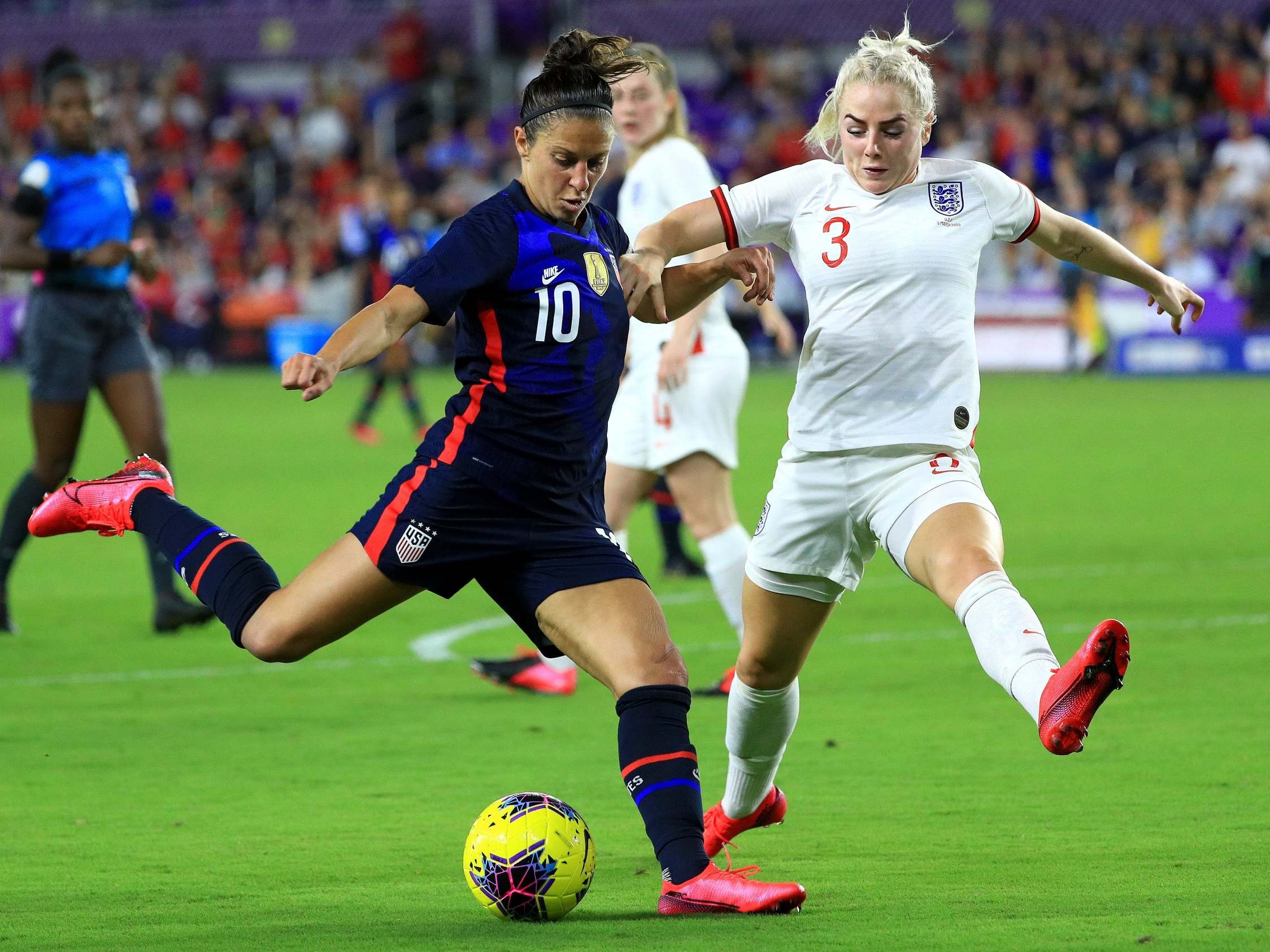 Carli Lloyd sealed victory for the USA with their second goal