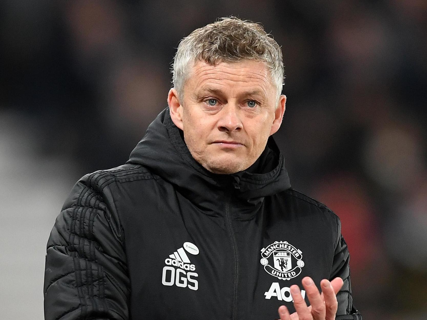 Manchester United manager Ole Gunnar Solskjaer