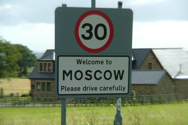 ‘Oh! Ye’ll take the high road and I’ll take the low road, and I’ll be in Moscow, East Ayrshire, afore ye’