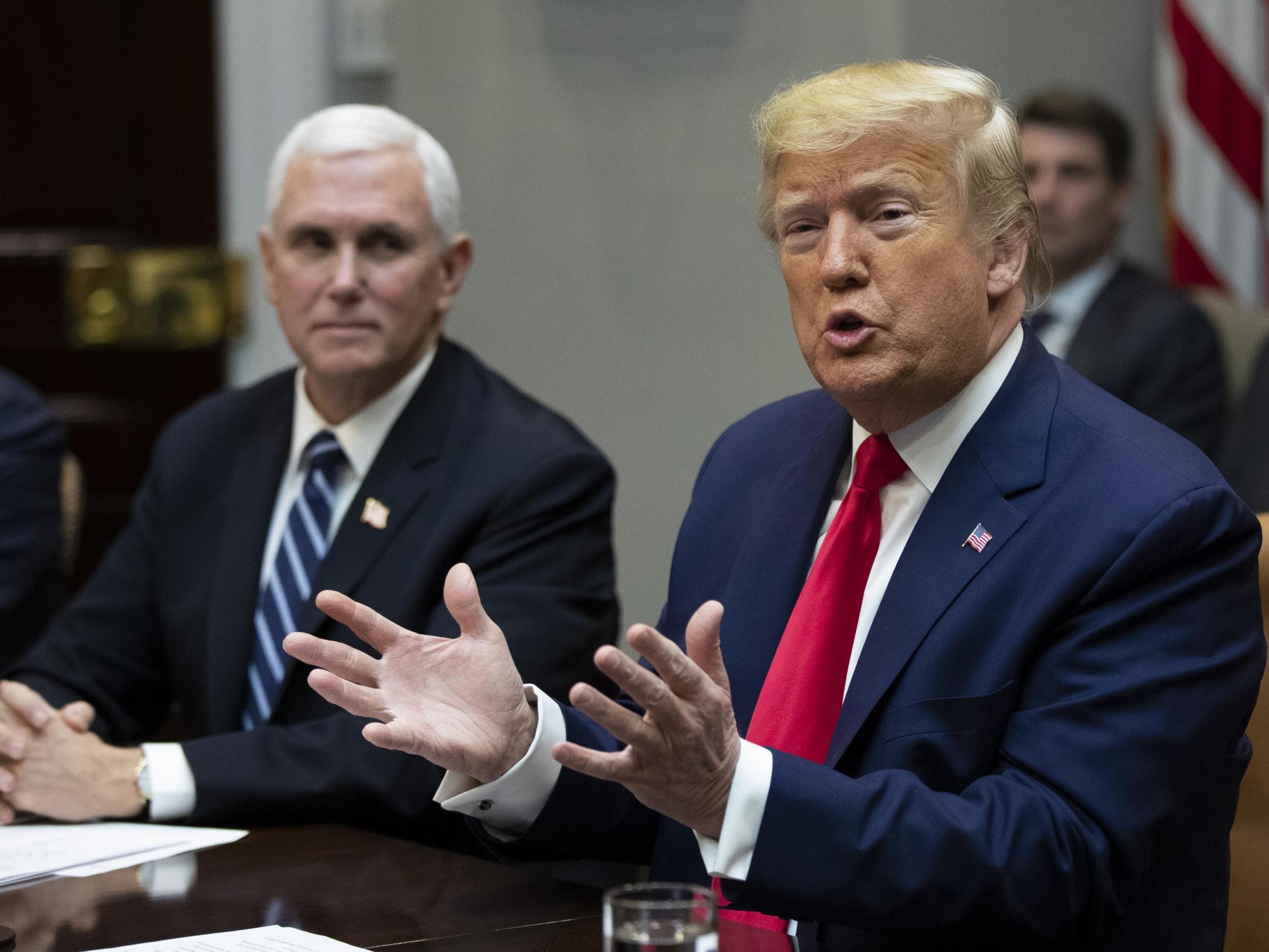 Coronavirus: Trump cancels visit to CDC headquarters amid outbreak fears