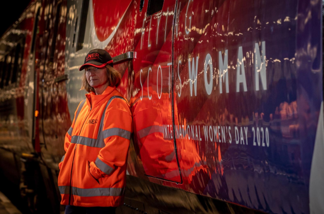 LNER is rebranding the 'Flying Scotsman' as the 'Flying Scotswoman' this month